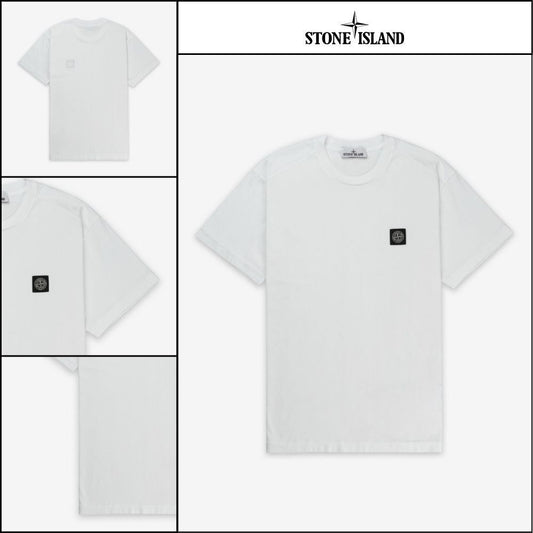 ◆STONE ISLAND◆ Tシャツ T Shirt White ロゴ