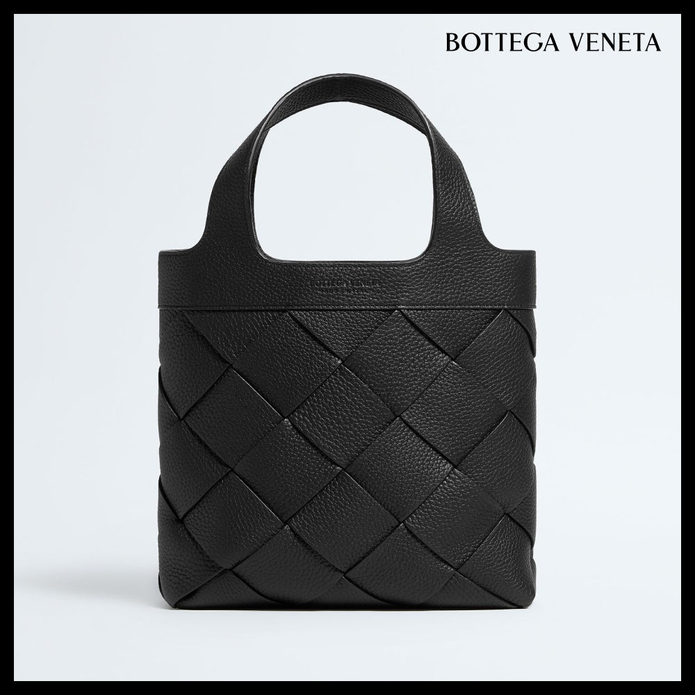 ◆BOTTEGA VENETA◆SMALL DIAGO TOTE BAG BLACK