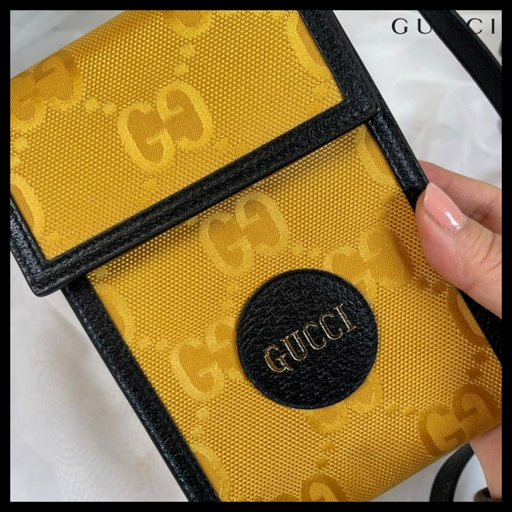 【GUCCI】 オフ ザ グリッド ミニバッグ イエロー