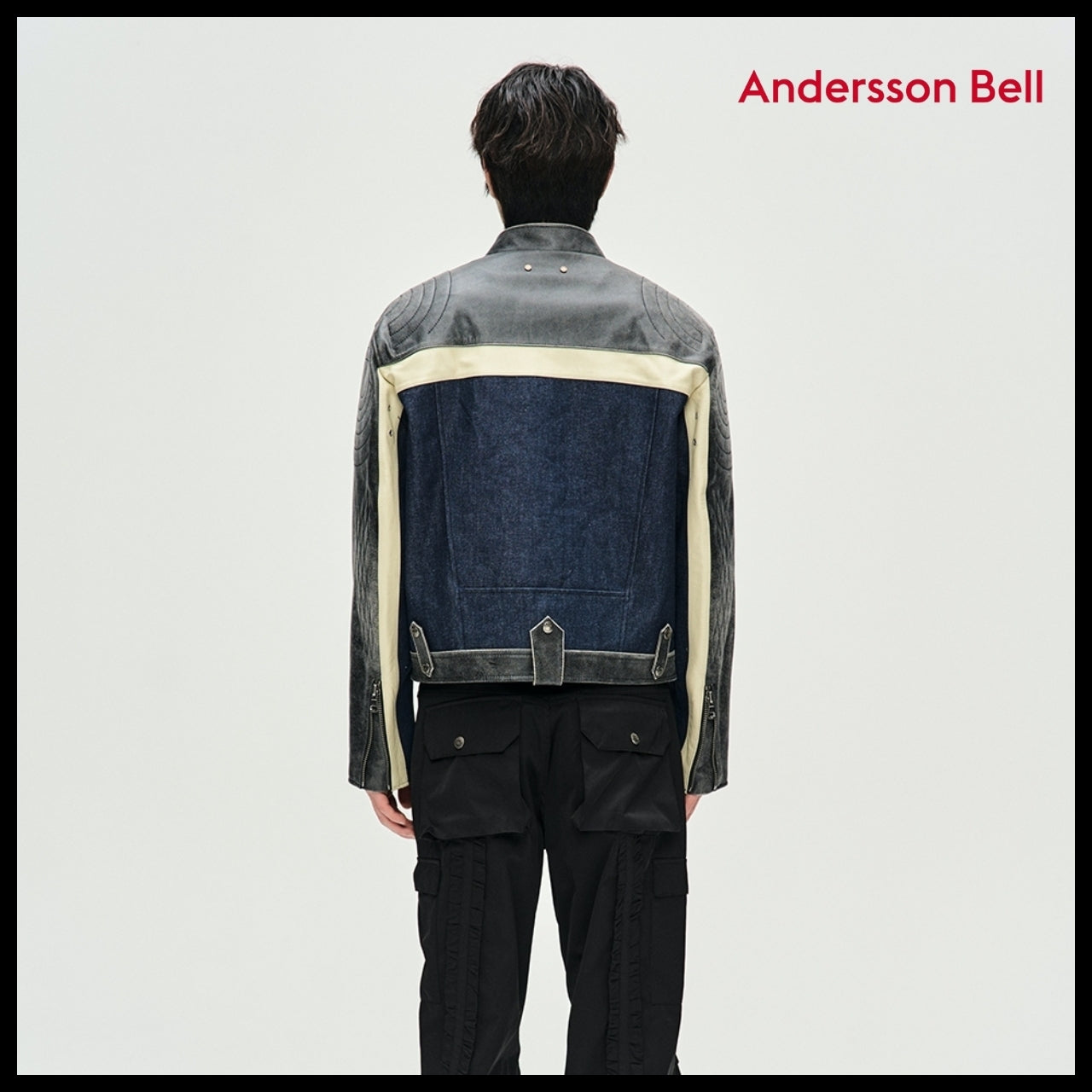 【ANDERSSON BELL】Racing Leather Jacket (2 Colors)