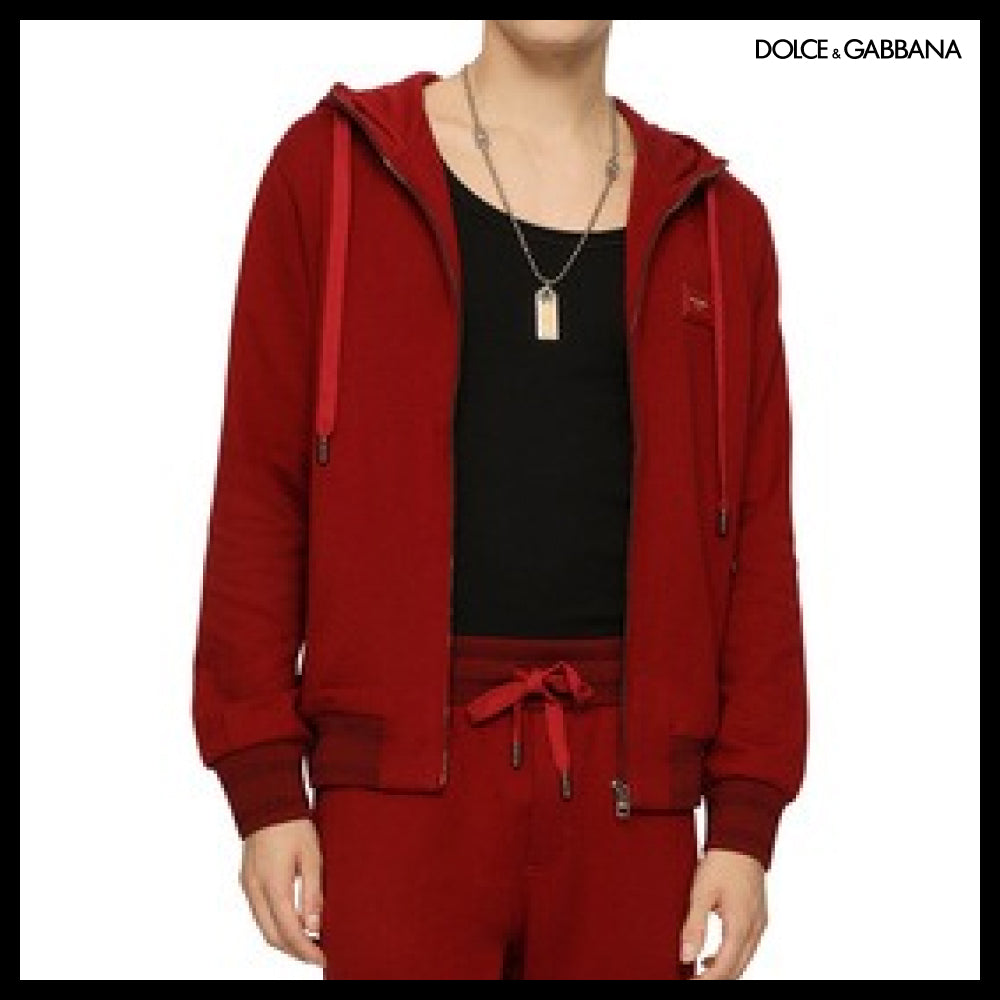 【Dolce & Gabbana】ZIP-UP HOODIE G9PD2TG7VASR3484