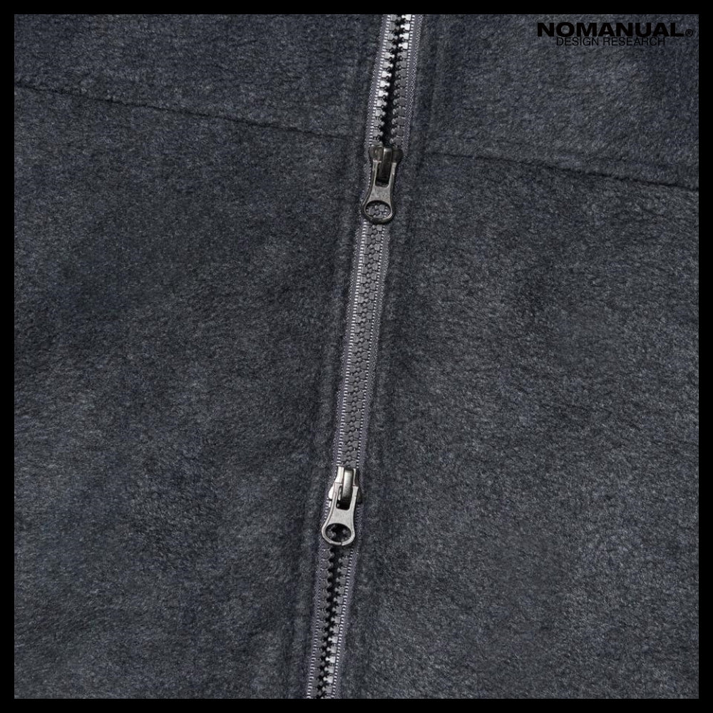 【NOMANUAL】T.S FLEECE JACKET 2 Colors