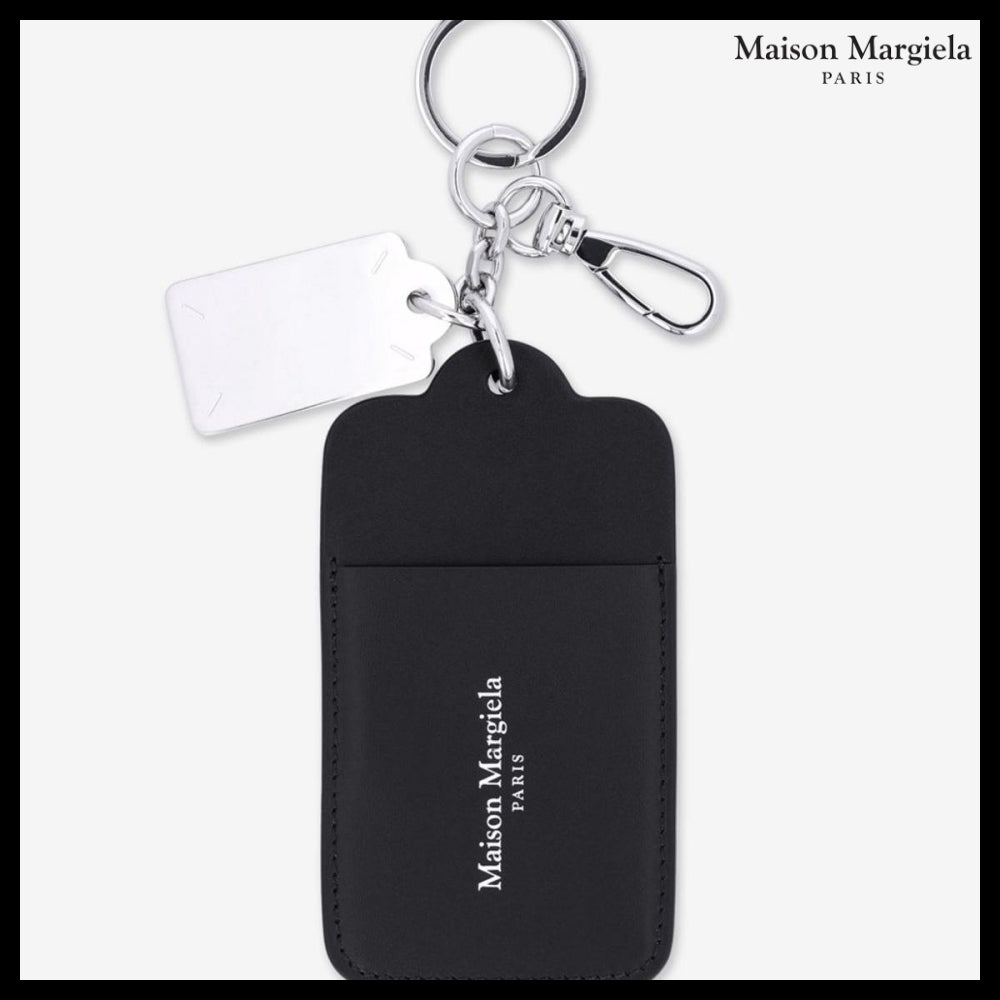 【Maison Margiela】Logo Double Tag Keyring & Card Holder