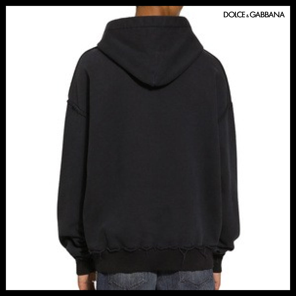 【Dolce & Gabbana】HOODIE WITH MARINA PRINT