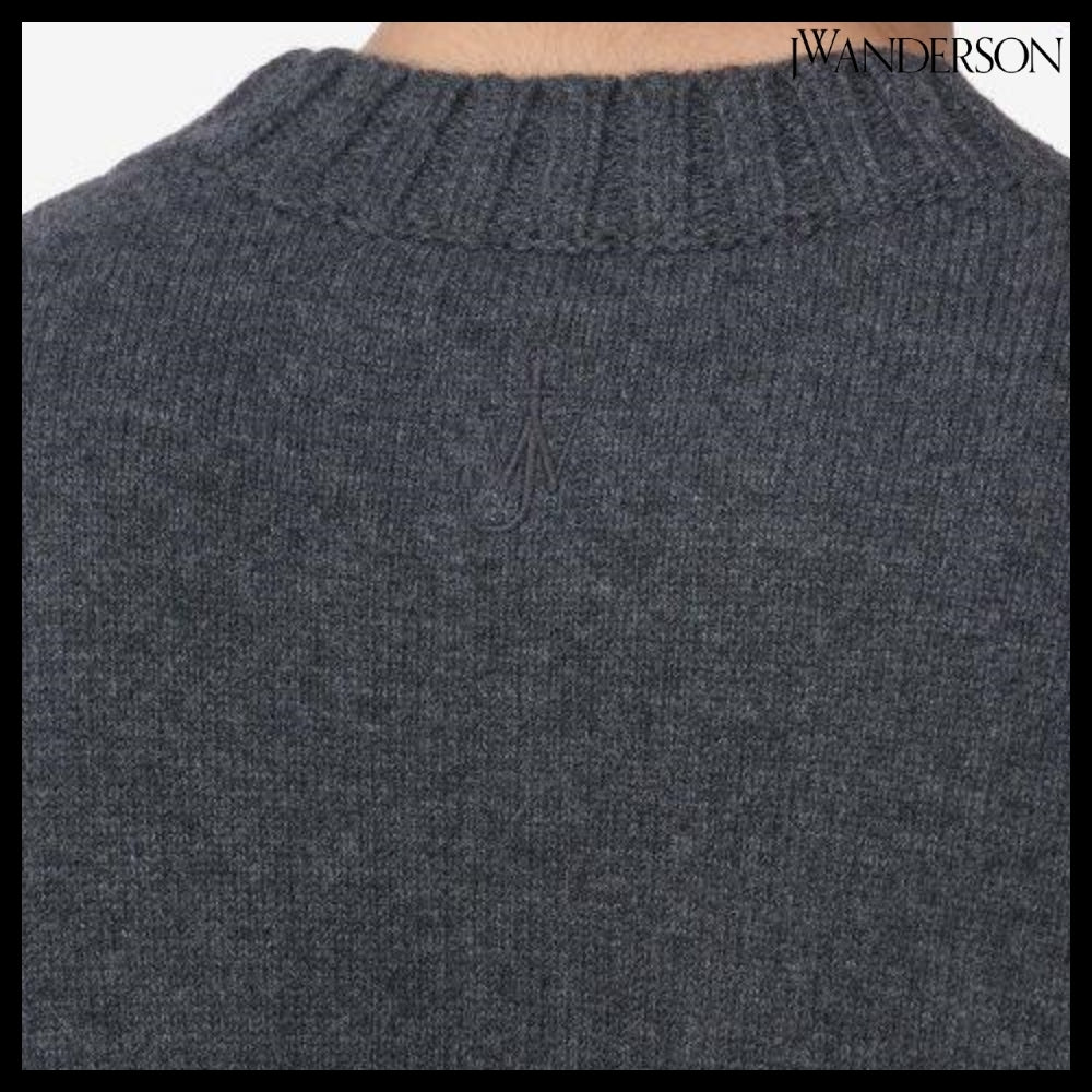 ◆JW ANDERSON◆ ニット Knit Charcoal ウール