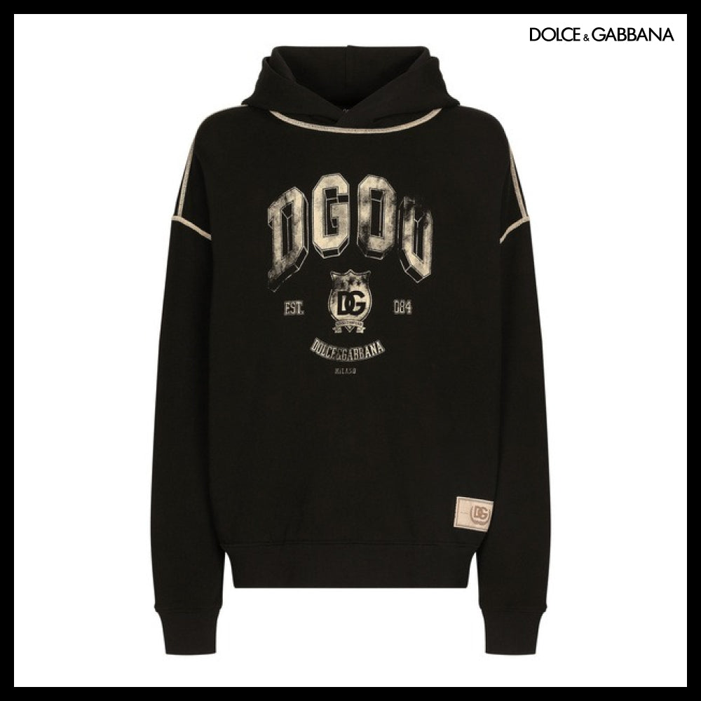 【Dolce & Gabbana】OVERSIZE HOODIE WITH LOGO