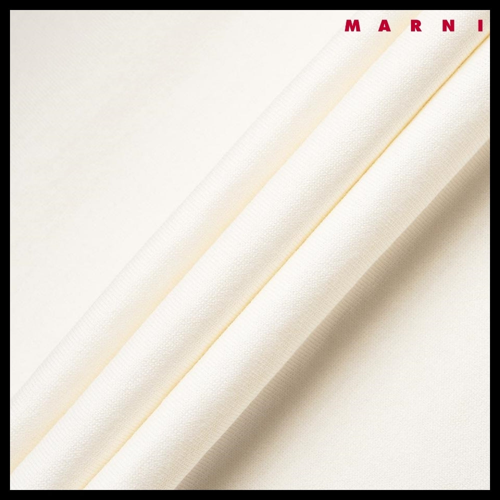 【MARNI】ノーベイカンシーイン クロップ 半袖Tシャツ ホワイト