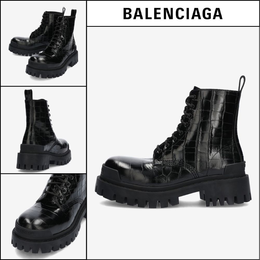 ★BALENCIAGAアウトレット セール ★Strike Boots Black