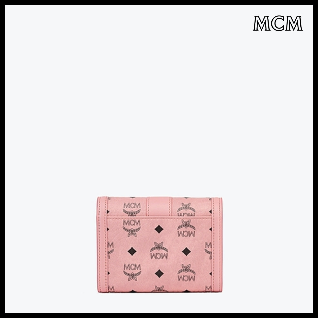 【MCM】Tracy visetos trifold wallet