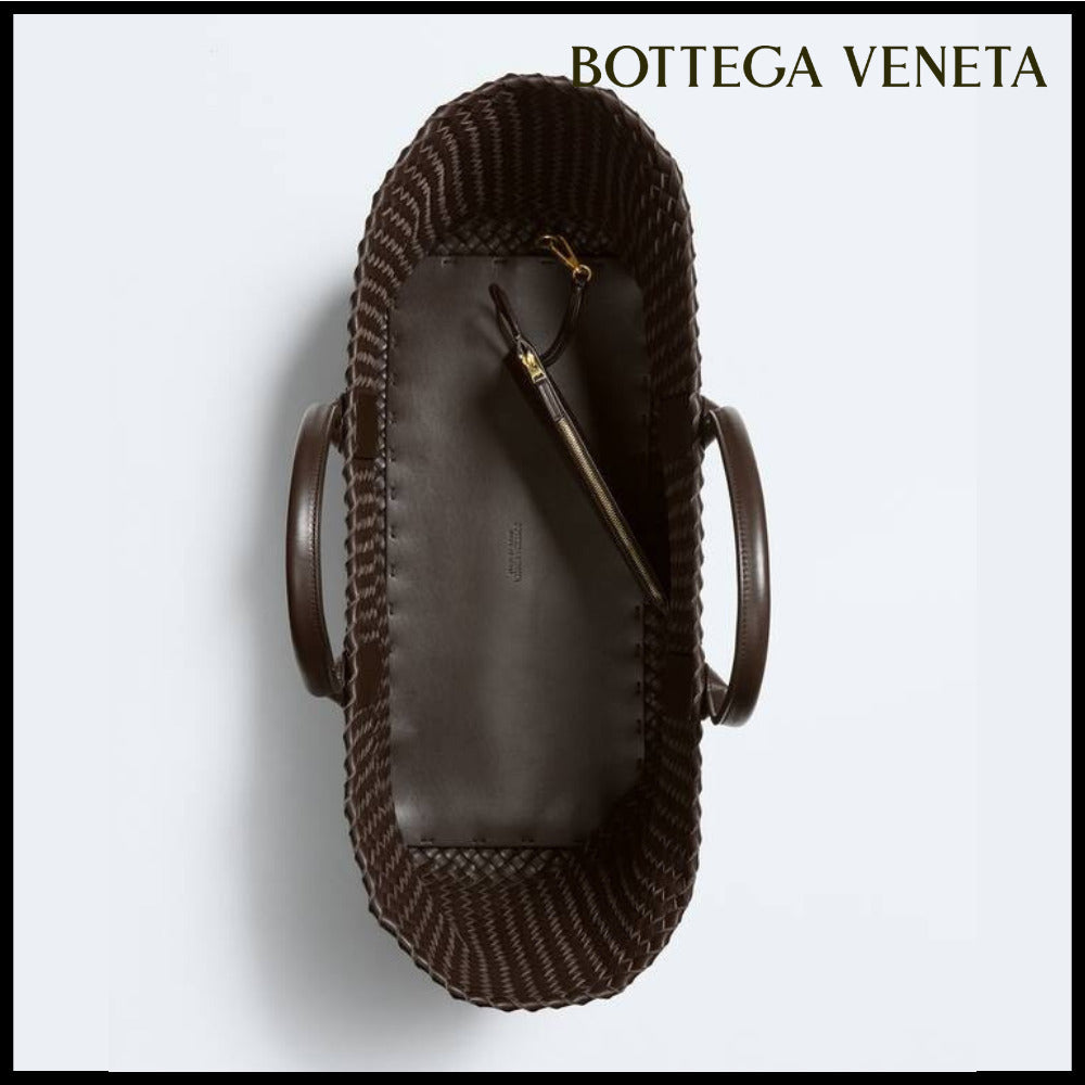 【韓国百貨店 BOTTEGA VENETA】Cabat Tote Bag Fondant