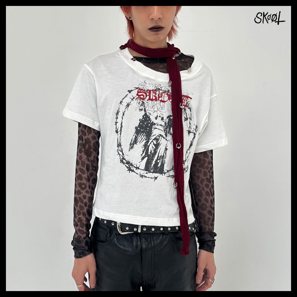 【SKOOT】SKOOT SANCTUAIRE T-Shirt