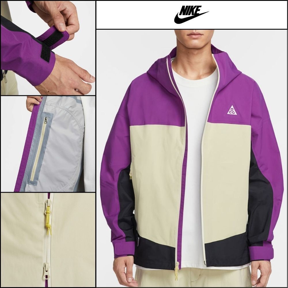 【NIKE】ACG Morpho Storm-Fit ADV Rain Jacket M Bold Berry
