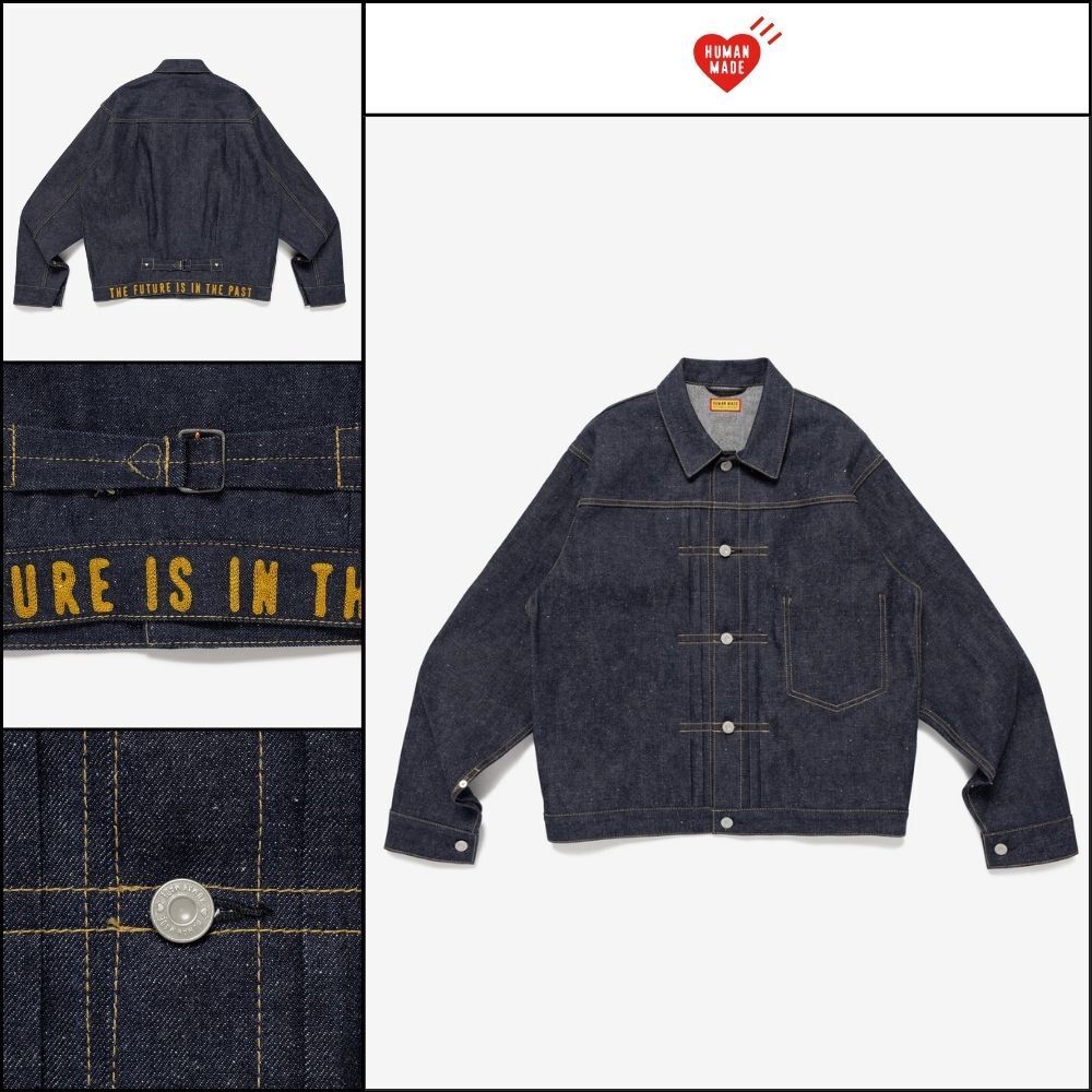 【HUMAN MADE】DENIM WORK JACKET PAST