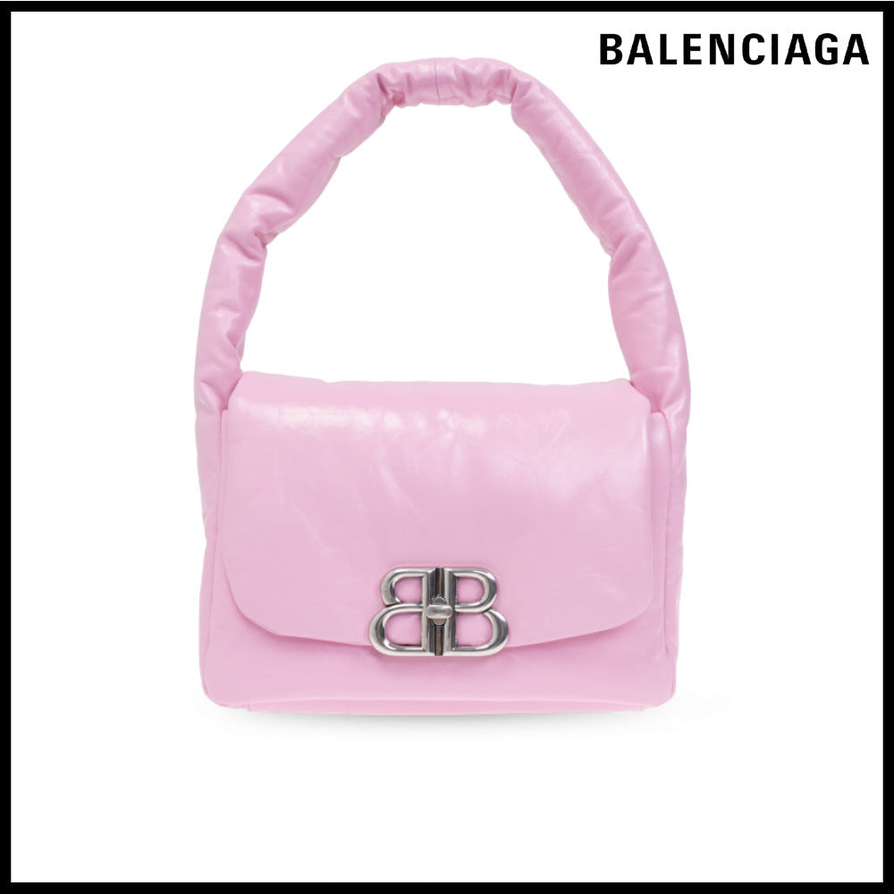 【BALENCIAGA】Monaco Small Sling Bag Pink