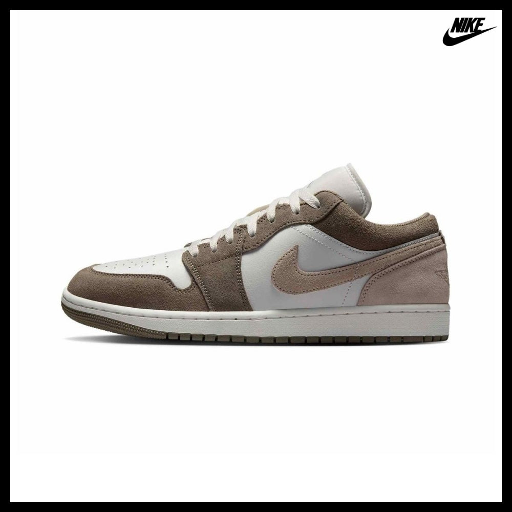 【Nike】AIR JORDAN 1 LOW OLIVE GRAY SUMMIT WHITE PALE IVORY