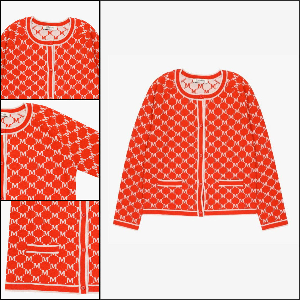 【Max Mara】Tivoli Wool Cashmere Women’s Cardigan 010