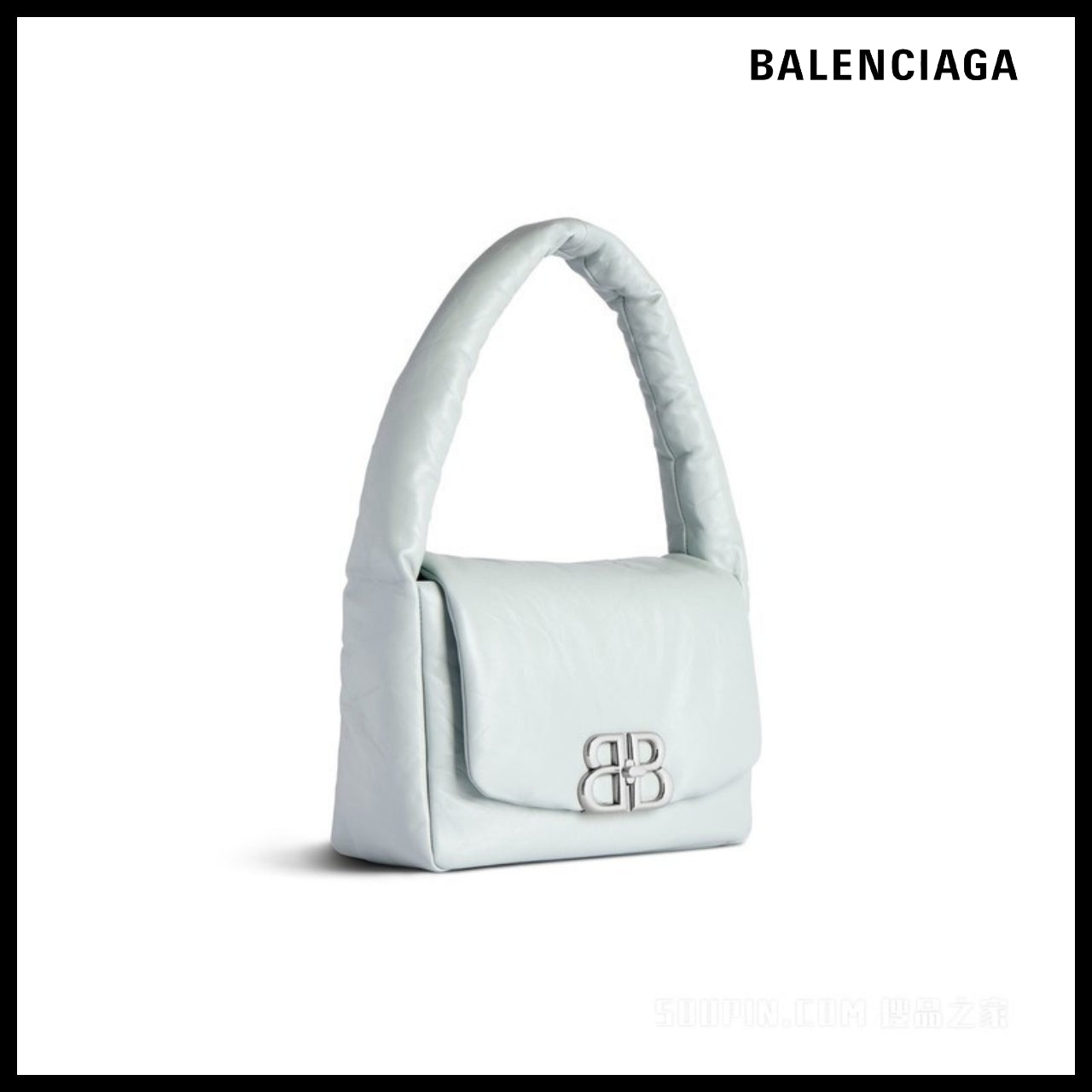 【BALENCIAGA】Monaco Small Sling Bag White