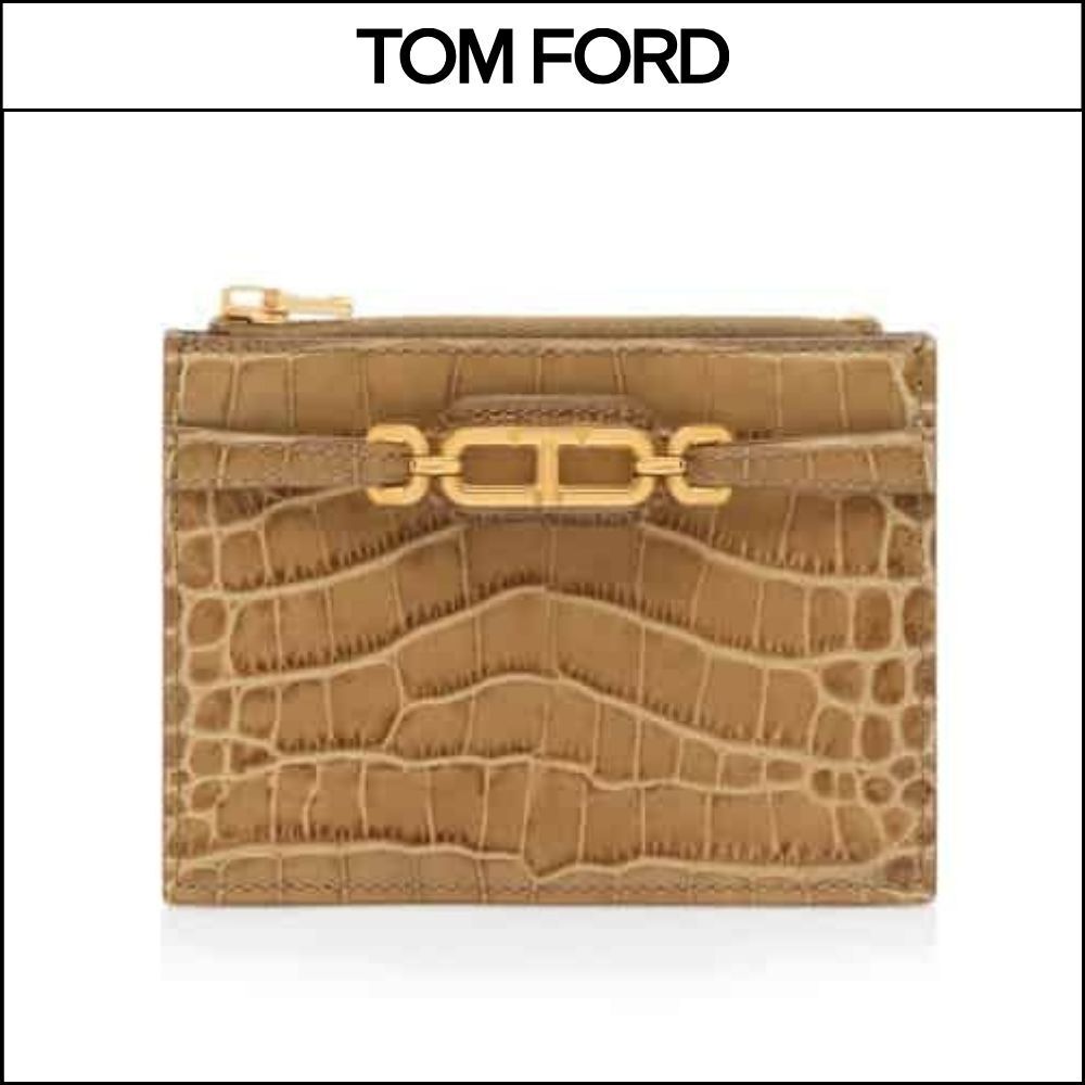 【TOM FORD】Leather Zipped Card Holder S0476 LCL395X 1J014