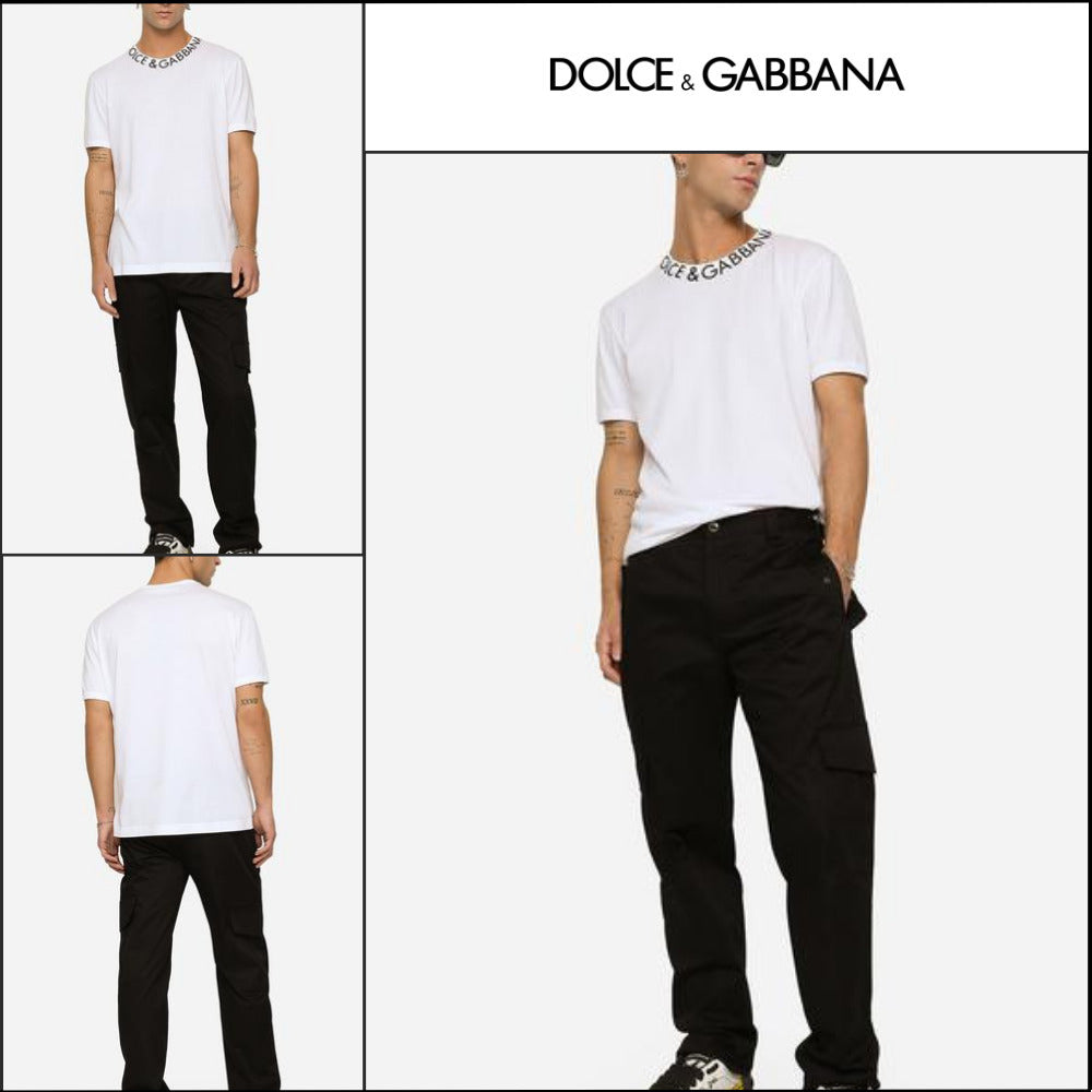 【Dolce&Gabbana】ROUND NECK T SHIRT DOLCE GABBANA