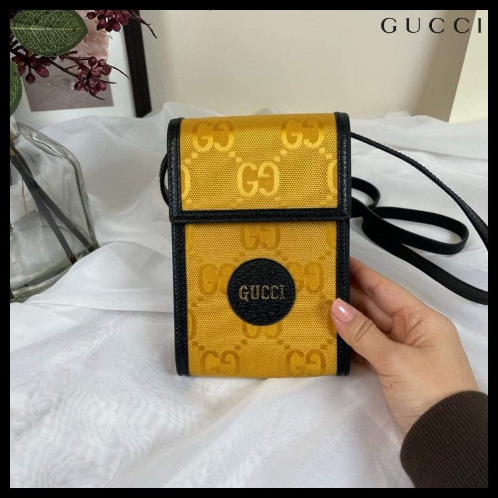 【GUCCI】 オフ ザ グリッド ミニバッグ イエロー