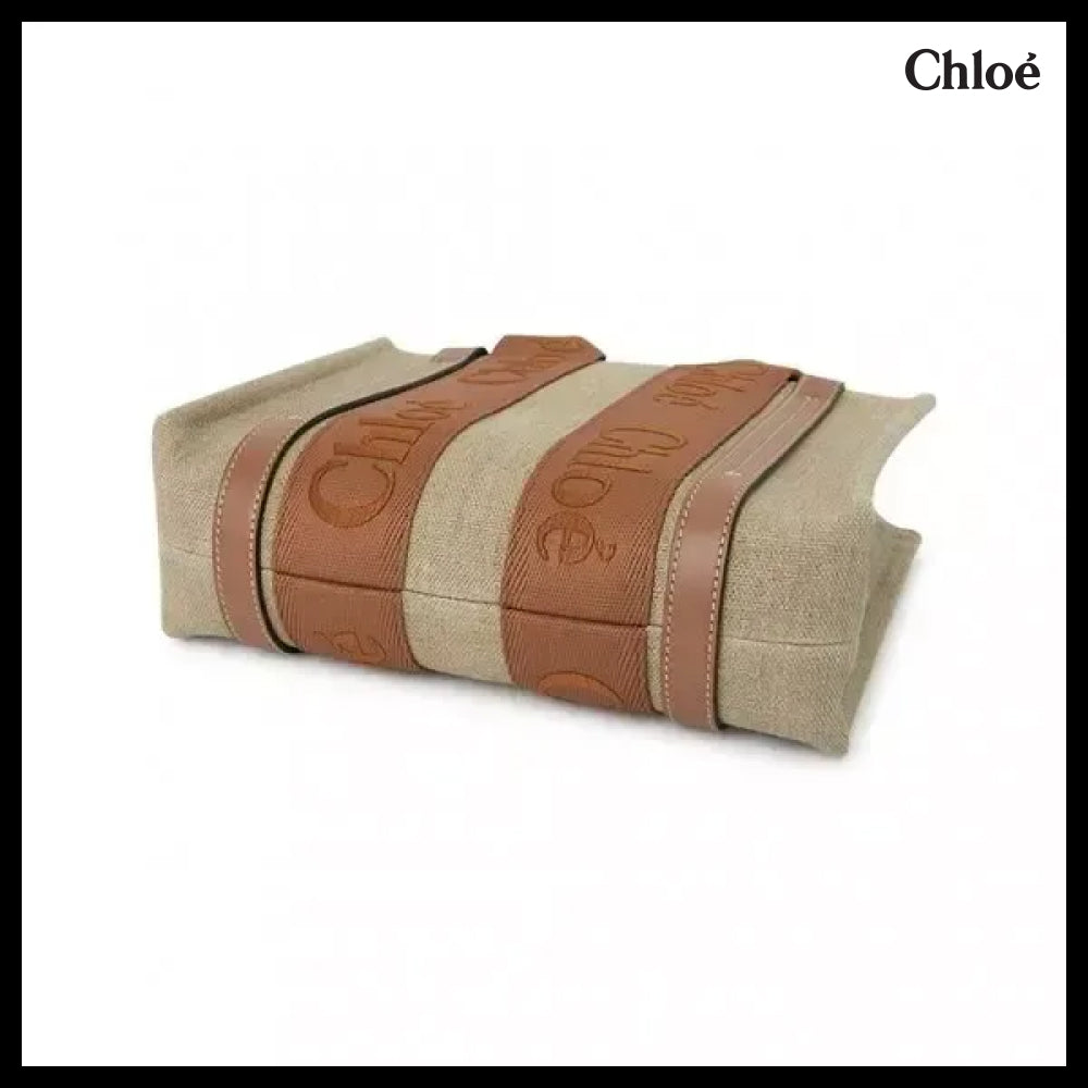 【CHLOE】Small Woody Tote Bag