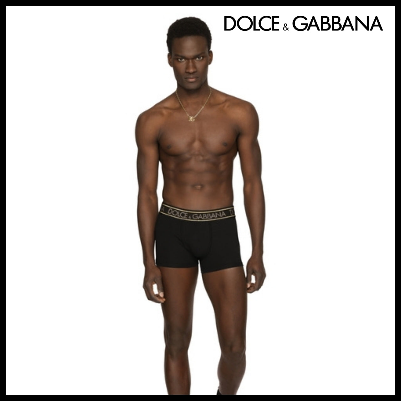 【Dolce & Gabbana】TWO-WAY STRETCH JERSEY BASIC BOXERS