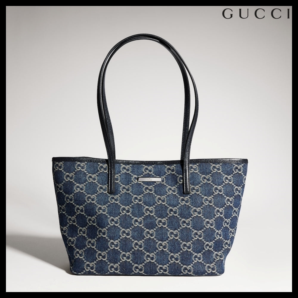 【GUCCI】Plaque Small Tote Bag