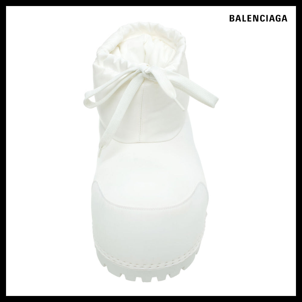 【BALENCIAGA】Alaska Booties White