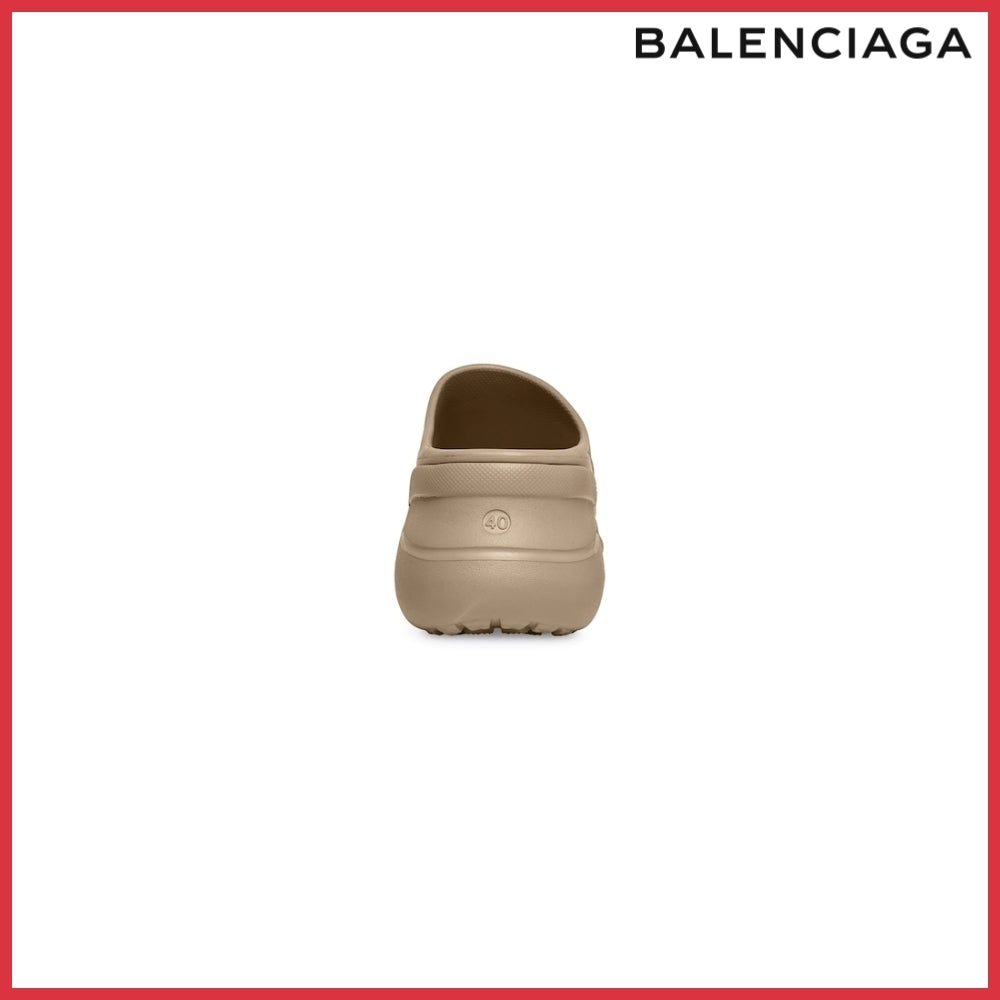 【Balenciaga】Pool Crocs Slide Sandal Beige