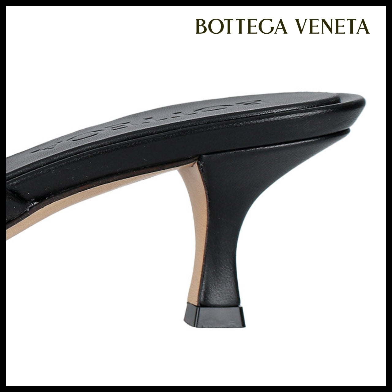 【BOTTEGA VENETA】 Blink Mule Middle Heel