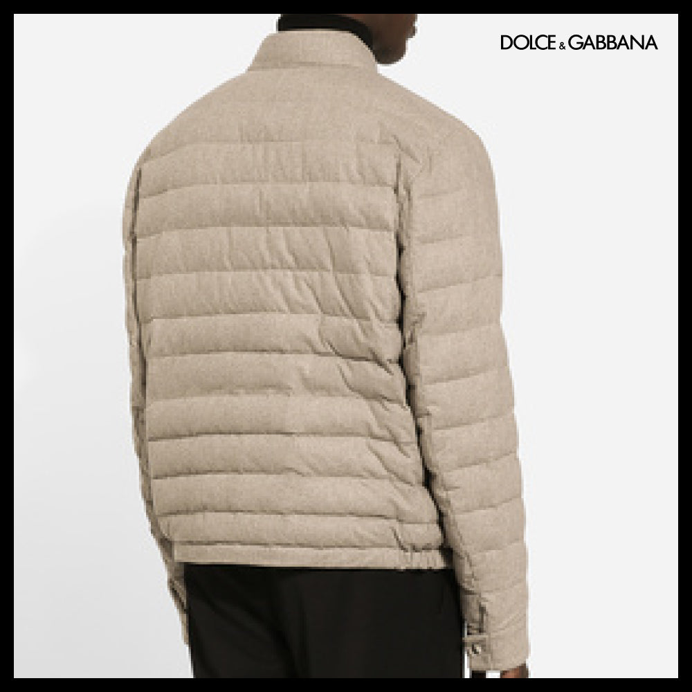 【Dolce & Gabbana】QUILTED CASHMERE JACKET