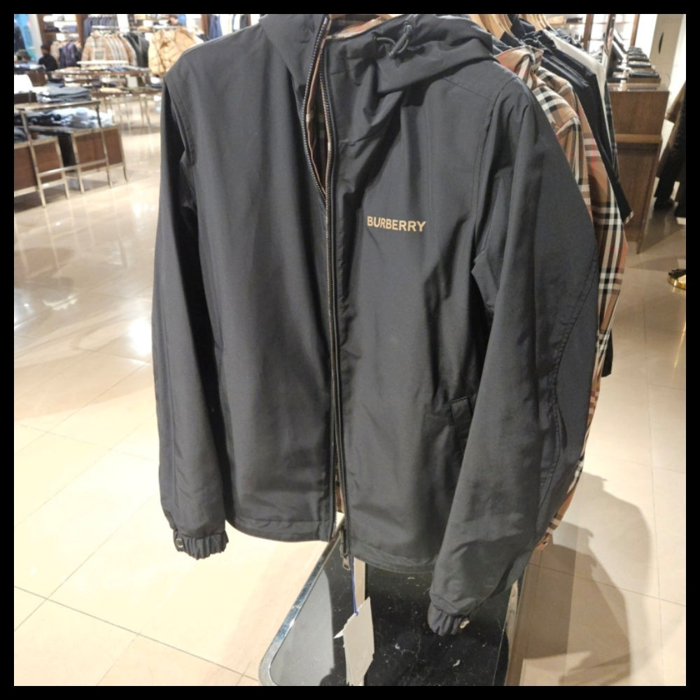 【BURBERRY】Men’s STANFORD Check Reversible Double-Sided