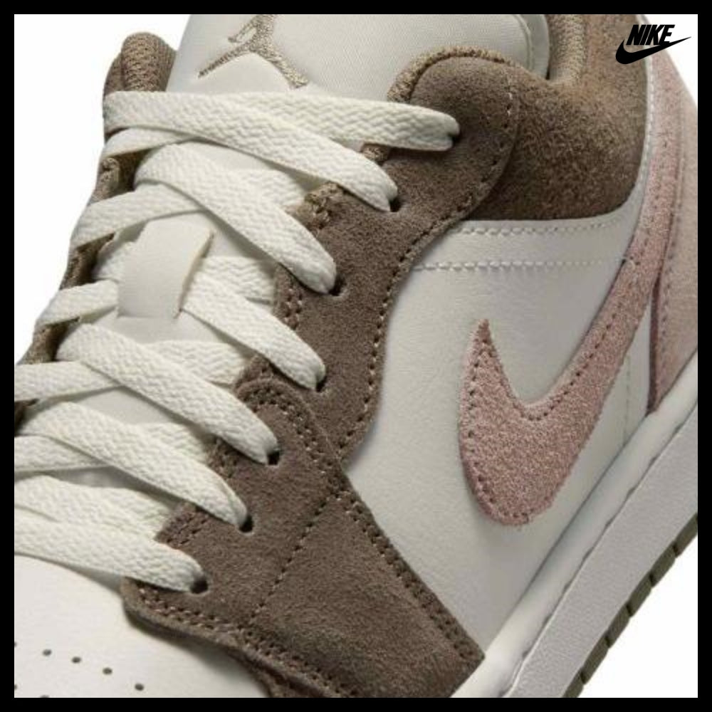 【Nike】AIR JORDAN 1 LOW OLIVE GRAY SUMMIT WHITE PALE IVORY