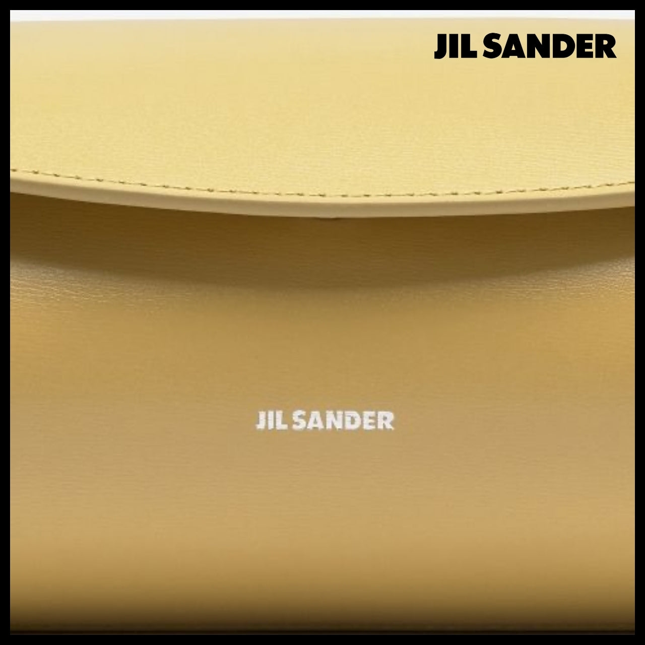 【Jil Sander】Mini Flap Shoulder Bag Black