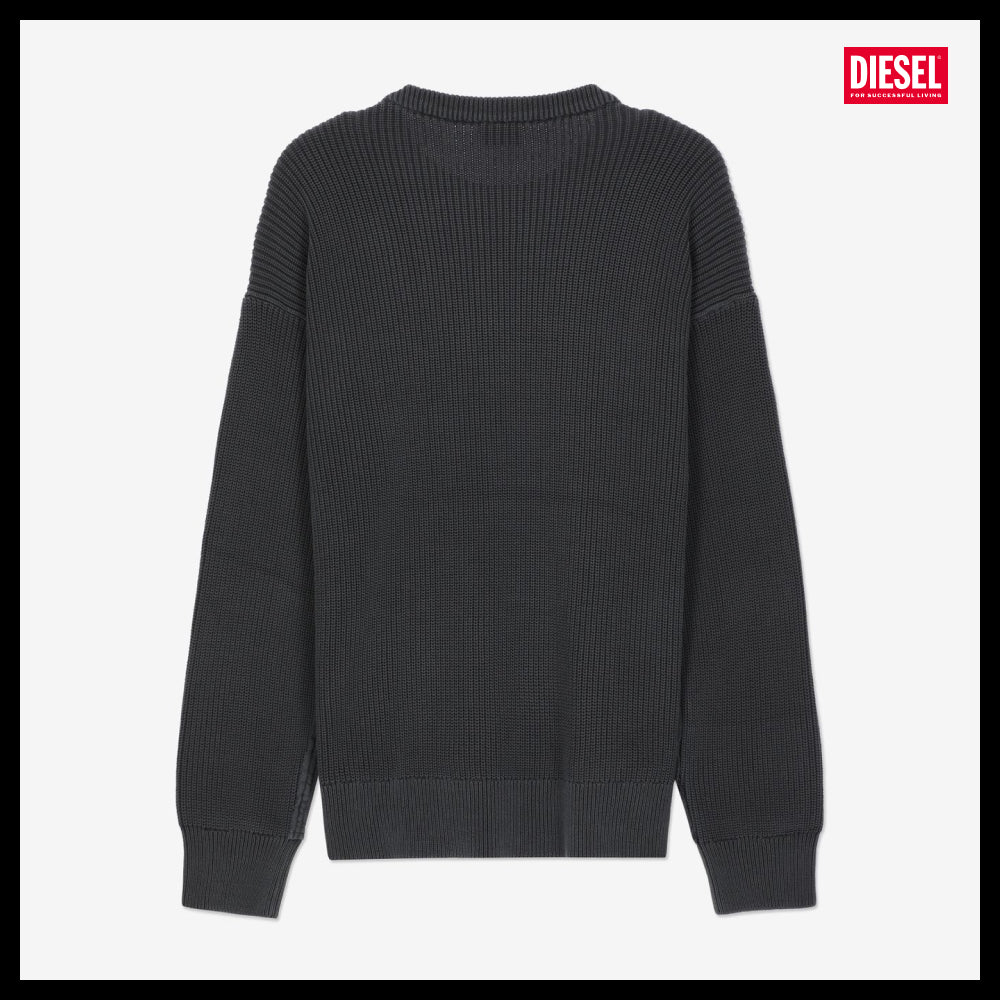 【DIESEL】K Oberto Round Sweatshirt Grey