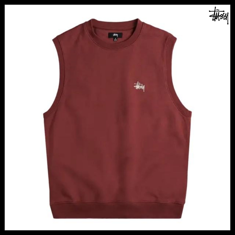 【STUSSY】Stussy Stock Fleece Vest 2 Colors