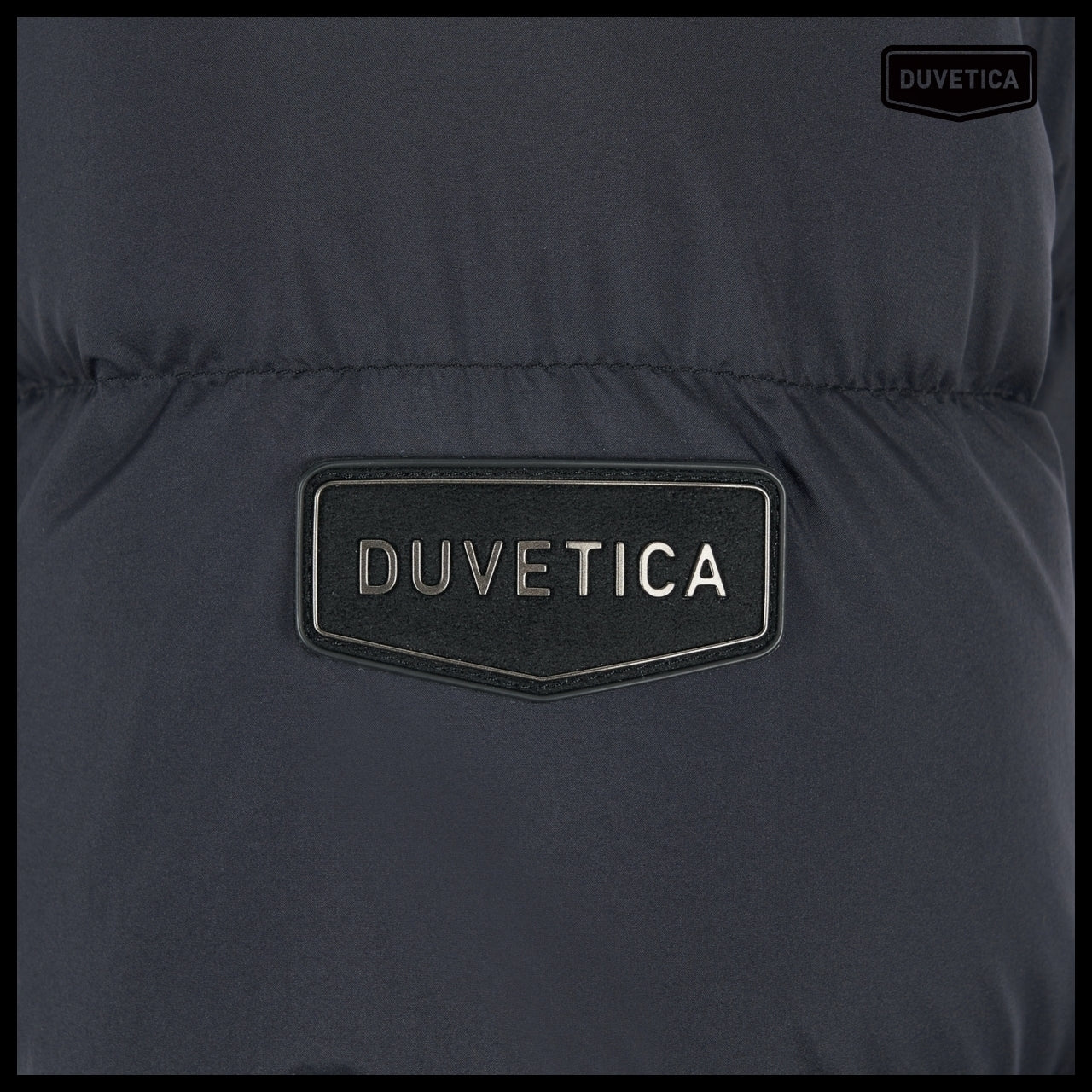 【DUVETICA】Maratea Mid - Black Womens Down Jacket