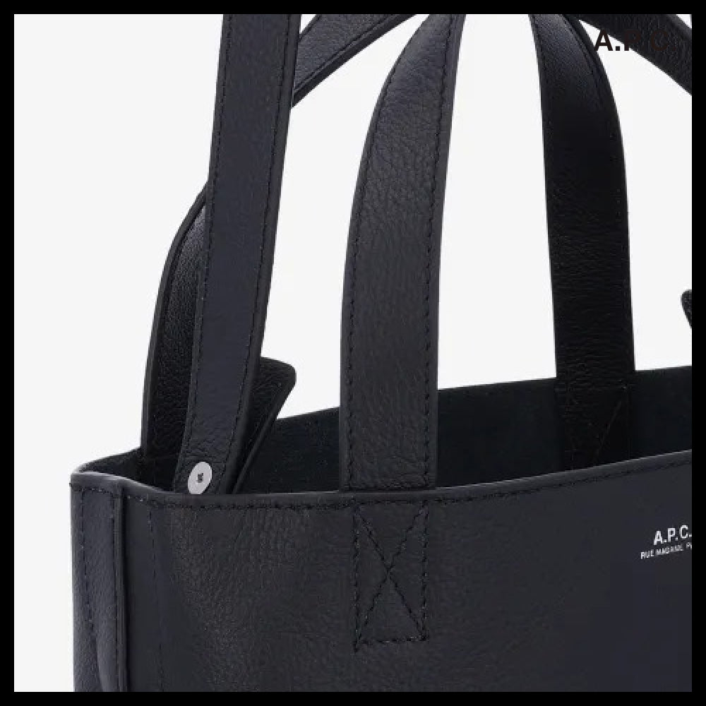 【A.P.C.】Small Maico Cabas Tote Bag Black
