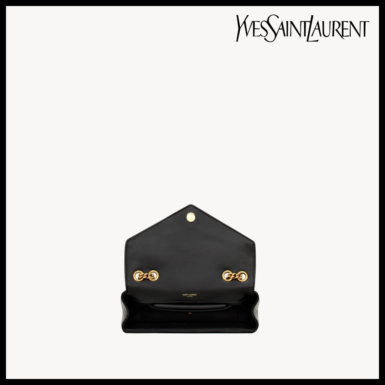 【Saint Laurent】MATELASS Python Leather LOULOU Small Bag