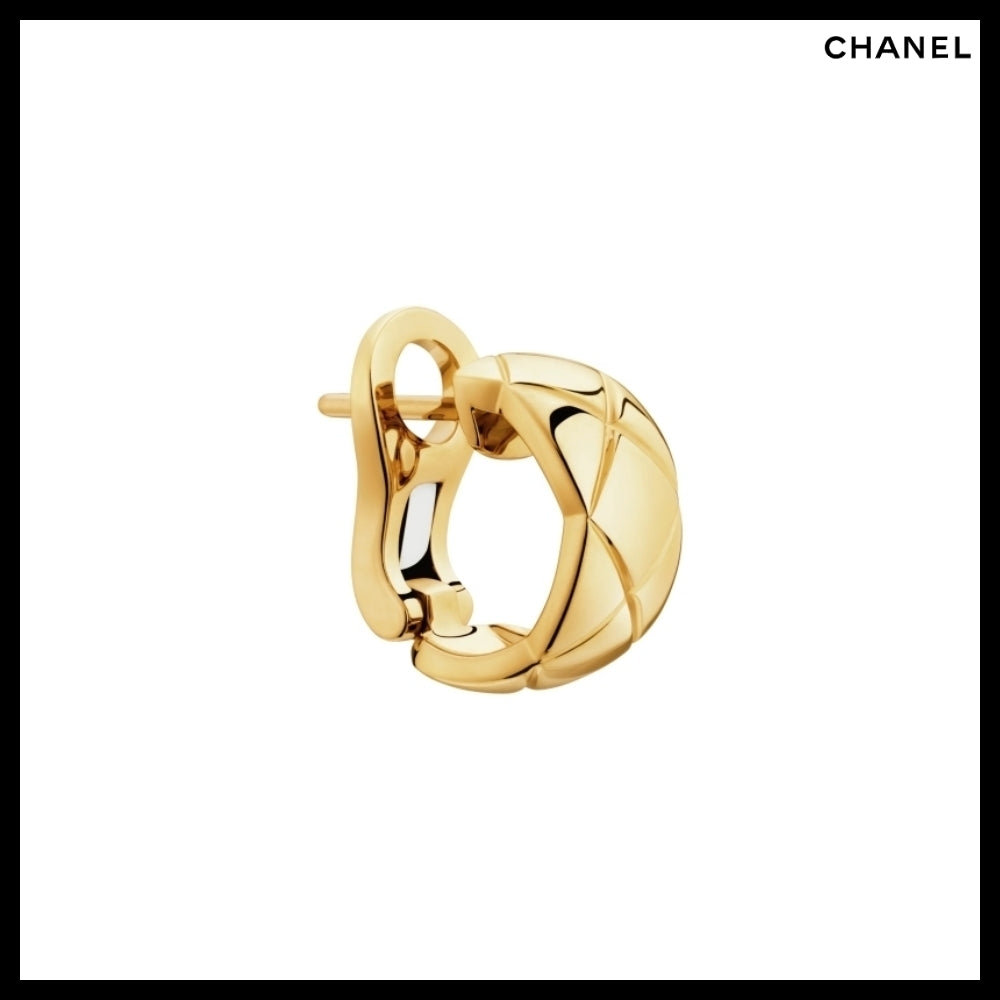 【CHANEL】COCO Crush Earrings Yellow Gold
