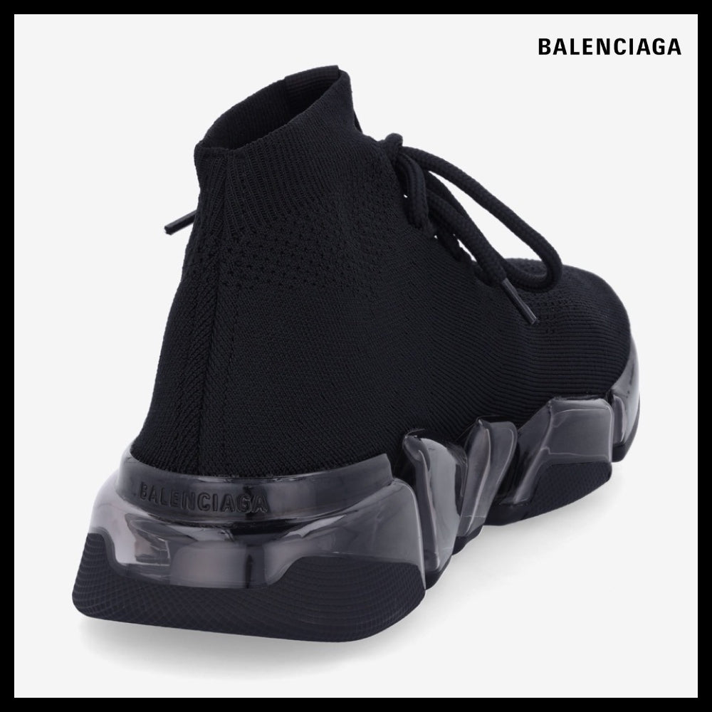 【BALENCIAGA】Speed 2.0 Recycled Knit Lace-Up Sneakers