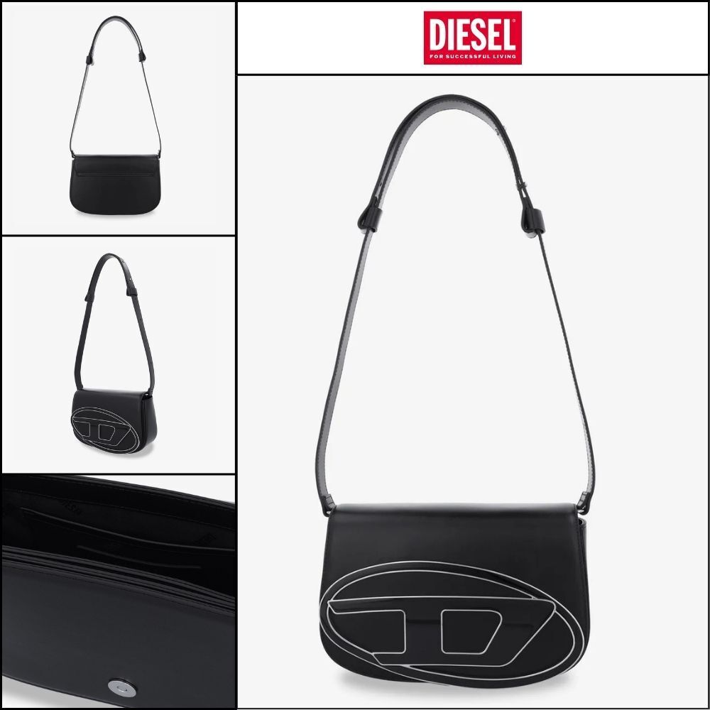 【DIESEL】1DR M Shoulder Bag - Black