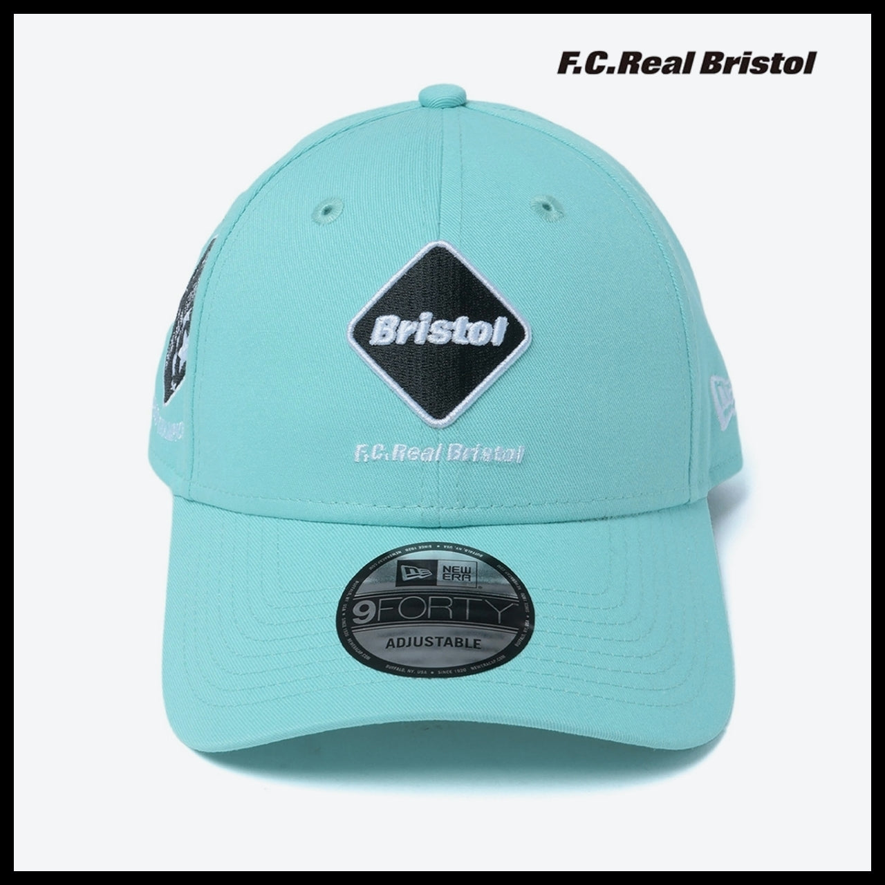 【F.C.REAL BRISTOL】NEW ERA CHAMPIONS 9FORTY CAP 2Colors