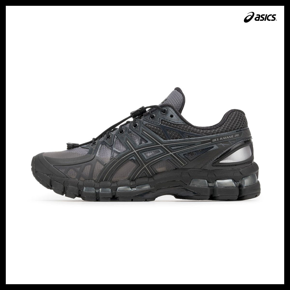 【asics】Asics Unaffected Gel Kayano 20 Obsidian Gray Black