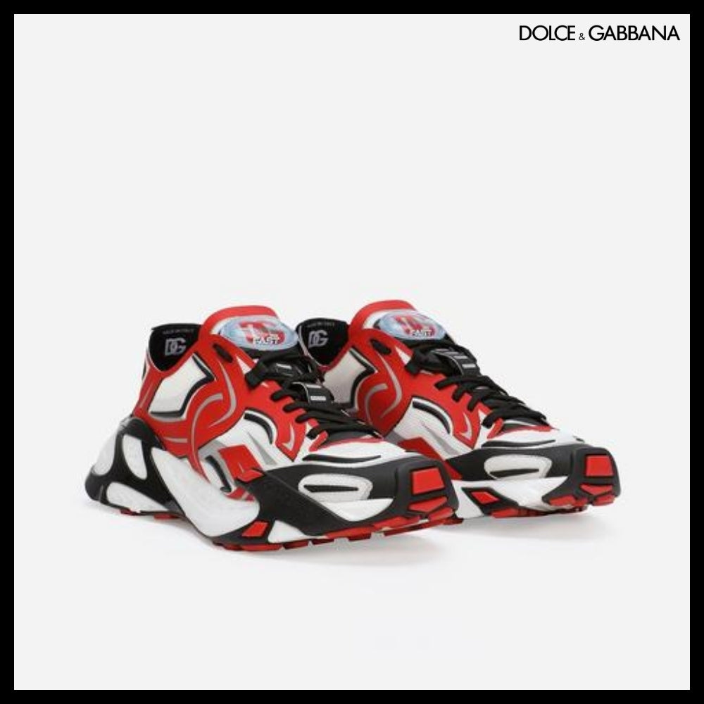 【Dolce & Gabbana】STRUCTURED MESH FAST SNEAKERS 9650