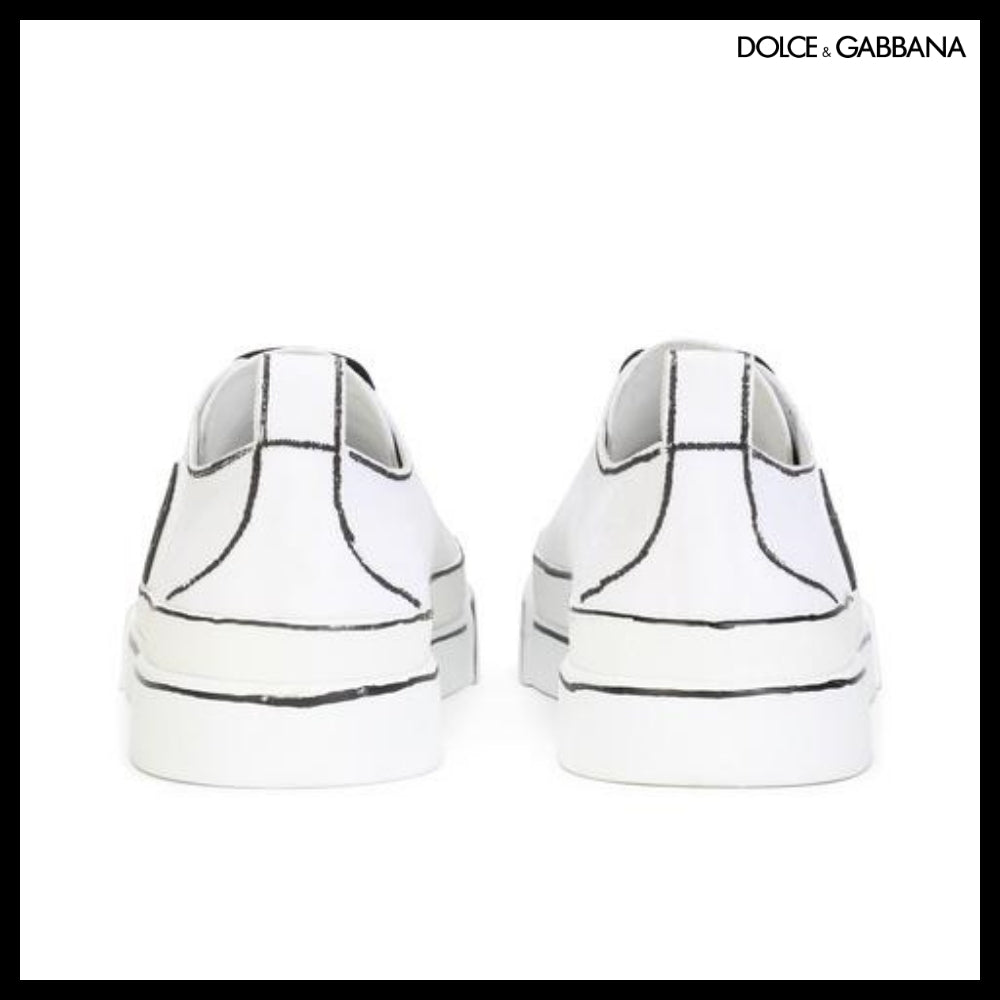【Dolce & Gabbana】HAND-PAINTED CANVAS PORTOFINO LIGHT