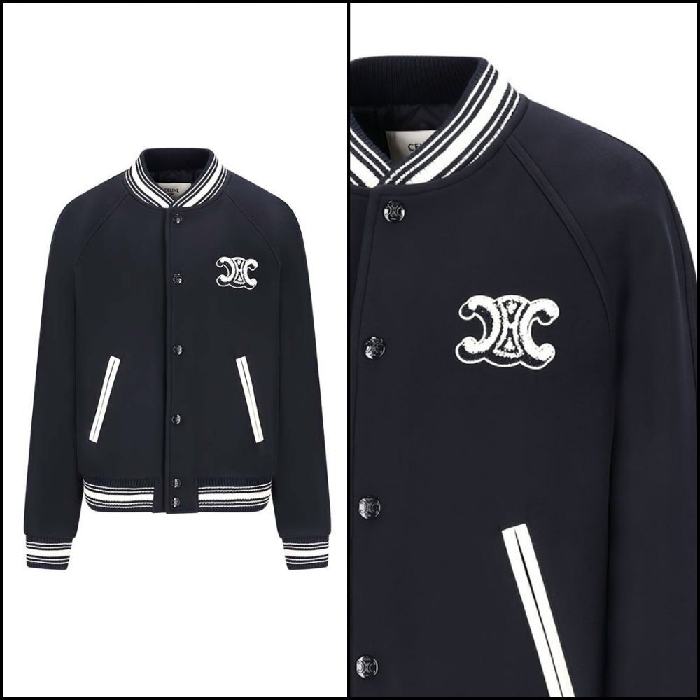 【CELINE】Navy Bomber Jacket