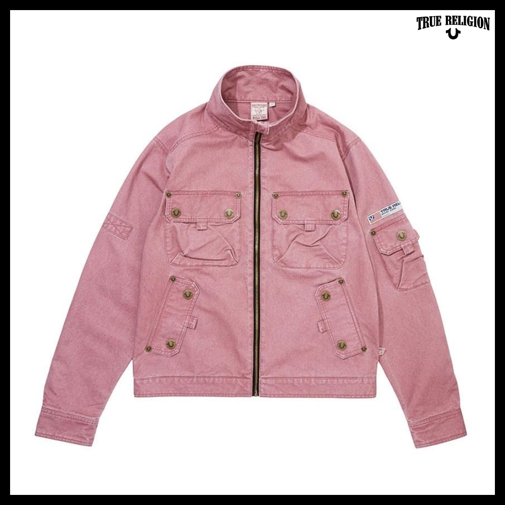 【TRUE RELIGION】Airbone Washed Jacket 2Colors