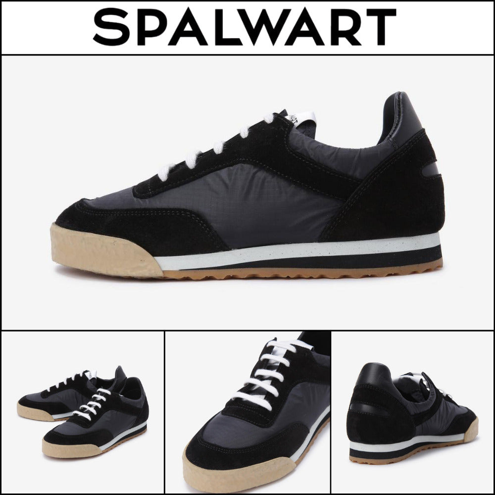 【SPALWART】Pace Low HS Sneakers - Black