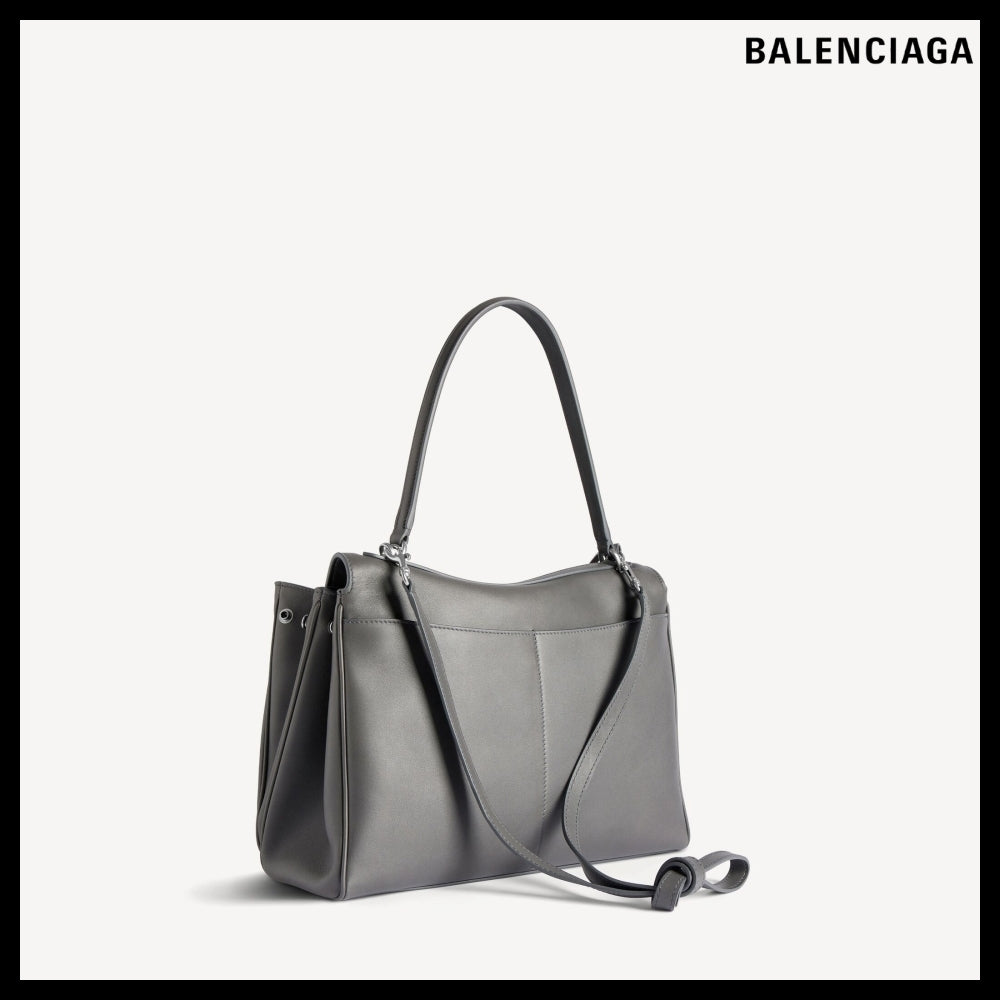 【BALENCIAGA】Rodeo Handbag Medium Gray